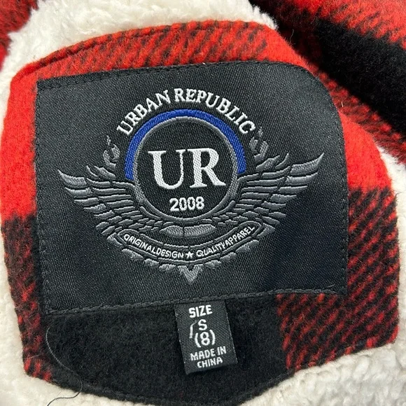 Buffalo Check Coat by Urban Republic - Picture 3 of 10